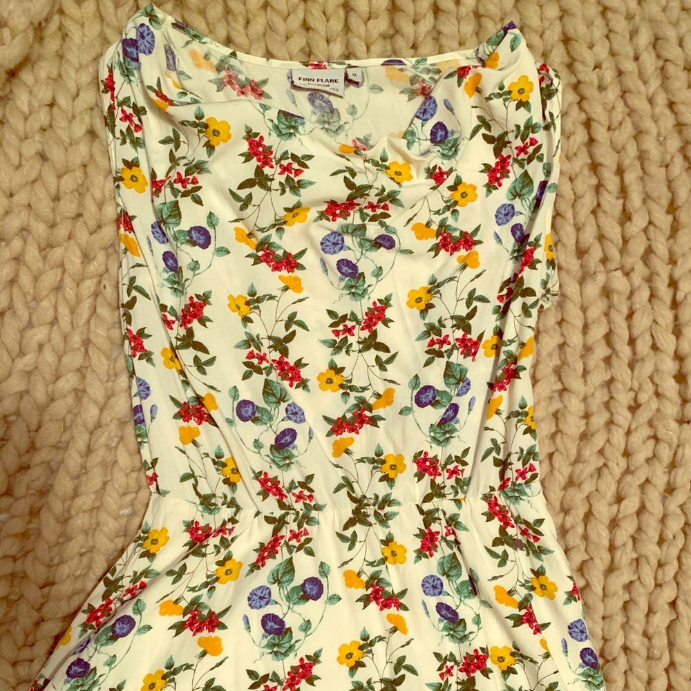 Summer floral dress